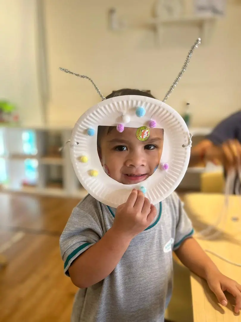 Infant in nursery care