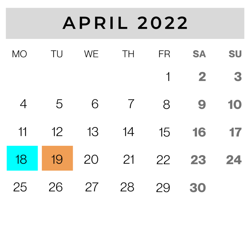 wonder minds april timetable