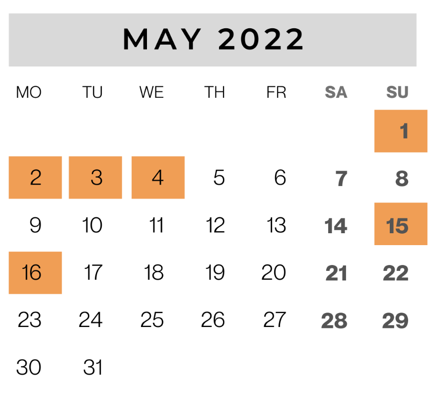 wonder minds may timetable