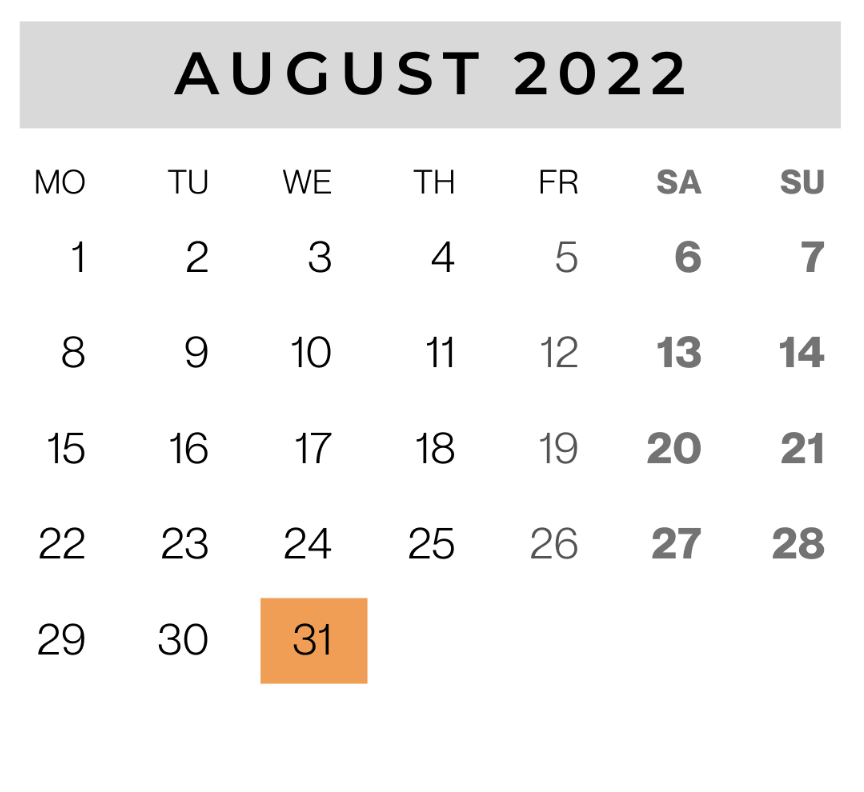 wonder minds august timetable