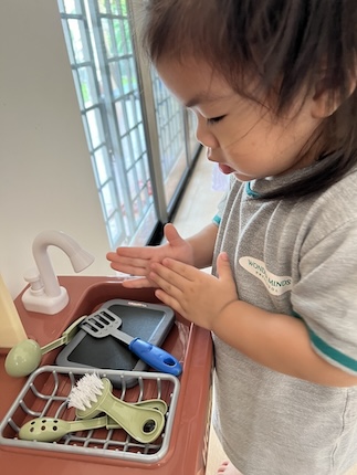 child playing 