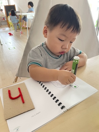 child playing 
