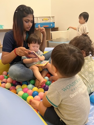 child playing 